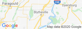 Blytheville map